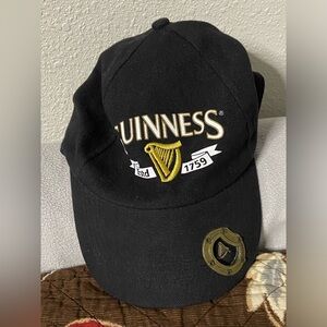 GUINNESS OFFICIAL MERCHANDISE Black Baseball Cap